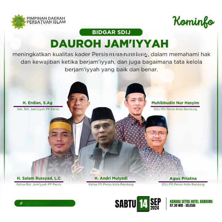 Dauroh Jamiyyah SDIJ PD PERSIS Kabupaten Nias